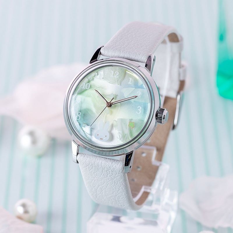 Flower Miffy LOV-IN BOUQUET プリザーブドフラワーウォッチ MIFFY WHITE